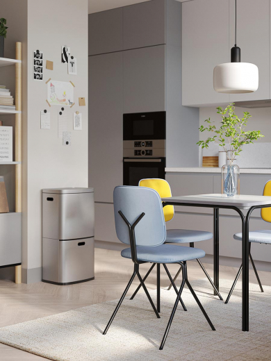 Ваза Muse, 22 см, индиго