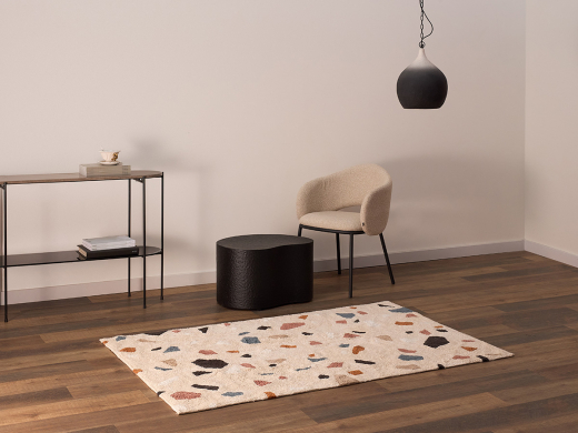 Ковер из хлопка Terrazzo Poetry из коллекции Ethnic