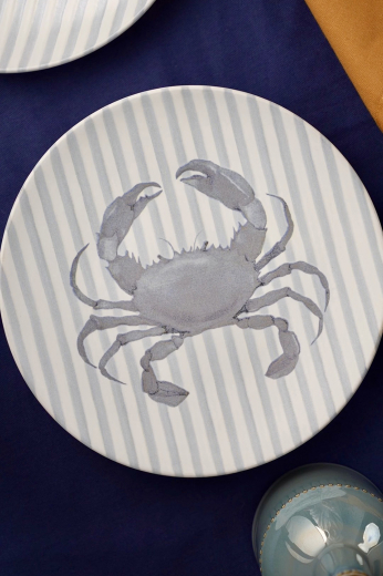 Набор из четырех тарелок Aquarium из коллекции Sea treasures, Ø21,5 см