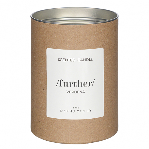 Свеча ароматическая The Olphactory, Further, Verbena (новая), 40 ч