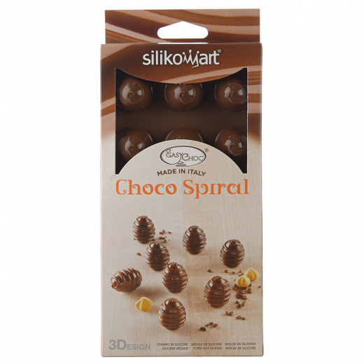 Форма для приготовления конфет Choco Spiral силиконовая