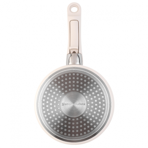 Набор посуды для приготовления со съемной ручкой Smart Ceramic, 7 предметов, цвета топленого молока