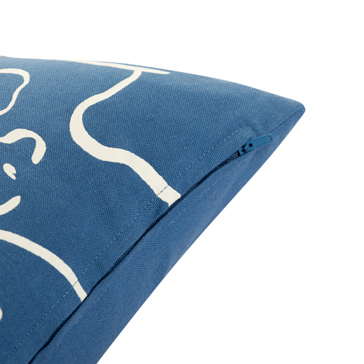 Чехол на подушку Незабудки из коллекции Ethnic, 45х45 см