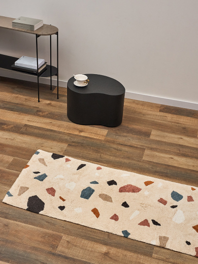 Ковер из хлопка Terrazzo Poetry из коллекции Ethnic