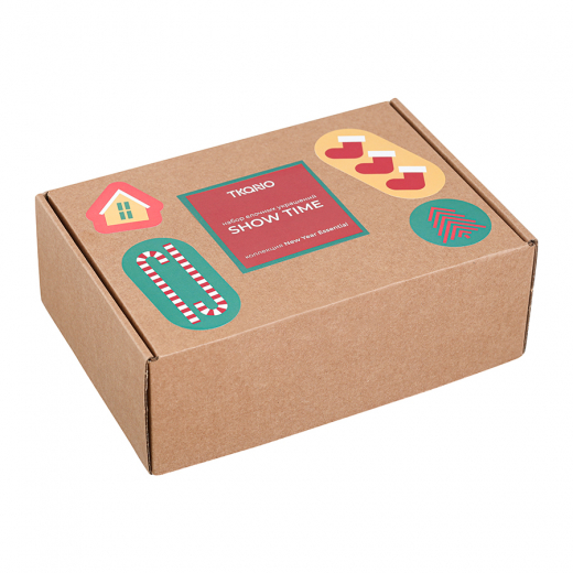 Набор елочных украшений Show time из коллекции New Year Essential, 4 шт.