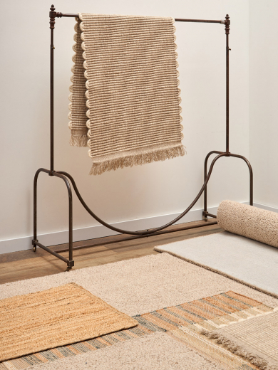 Ковер из шерсти Badrinath из коллекции Ethnic, 70x160 см