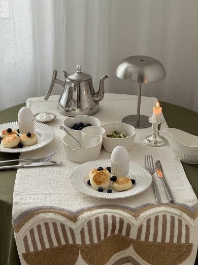 Набор из двух подставок для яиц белого цвета из коллекции Edge, S