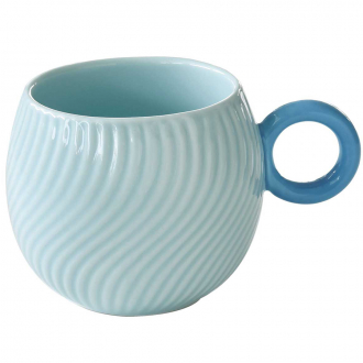 Кружка Waves, 350 мл, голубая
