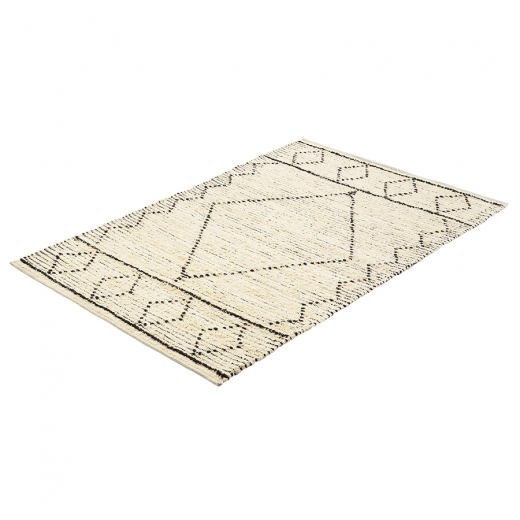 Ковер из переработанного хлопка Dispur из коллекции Ethnic, 120х180см