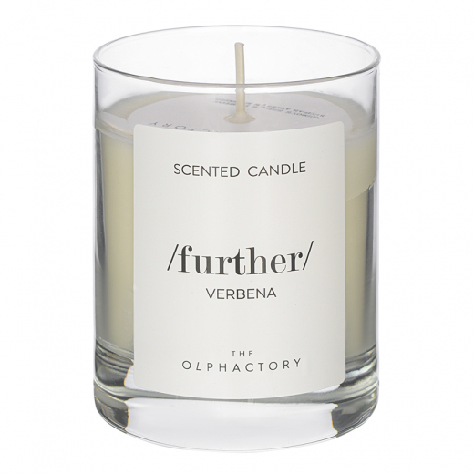 Свеча ароматическая The Olphactory, Further, Verbena (новая), 40 ч