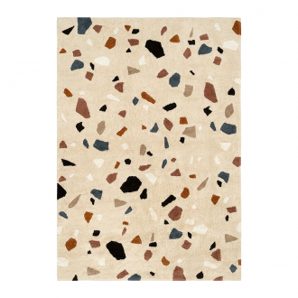 Ковер из хлопка Terrazzo Poetry из коллекции Ethnic, 160х230 см
