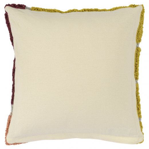 Чехол на подушку с рисунком Tea plantation горчичного цвета из коллекции Terra, 45х45 см