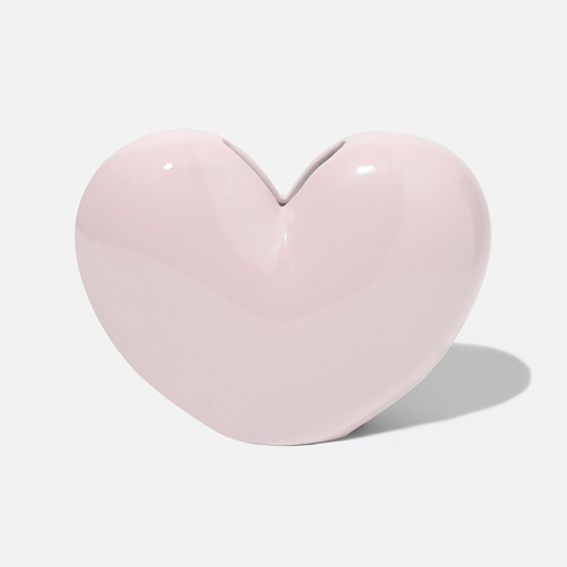 Ваза для цветов Love, 15,5 см, светло-розовая