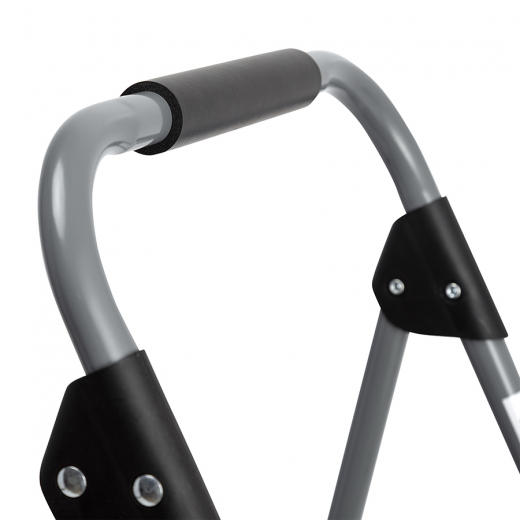 Стремянка Stable, 3 ступени, 1 м, черная