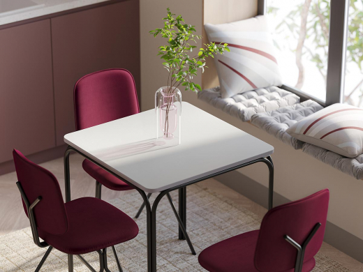 Ваза Muse, 25 см, нежно-розовая