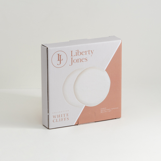Набор десертных тарелок White Cliffs, Ø16 см, 2 шт.