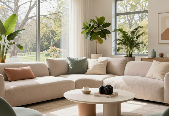 Весенний интерьер: тренды 2026 года