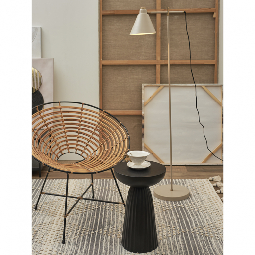 Столик приставной Ujev, Ø30,5 см, черный