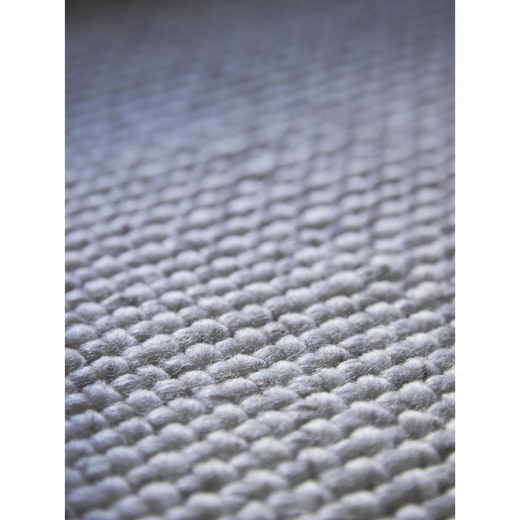 Ковер из переработанного пластика бежевого цвета из коллекции Ethnic, 70х160 см