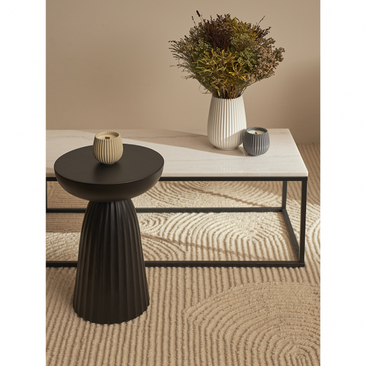 Столик приставной Ujev, Ø30,5 см, черный