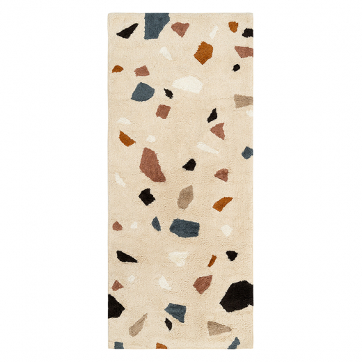 Ковер из хлопка Terrazzo Poetry из коллекции Ethnic