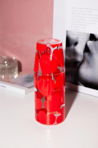 Набор из кувщина и стакана Love, 2 шт.