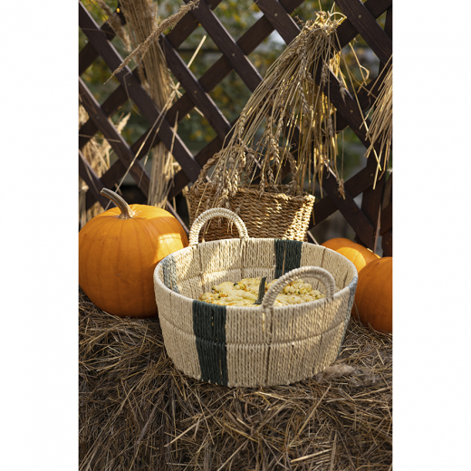 Корзина плетеная овальная Bodhran Nature из коллекции Ethnic, размер S