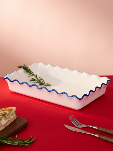 Блюдо для запекания Santorini, 35х23 см, прямоугольное