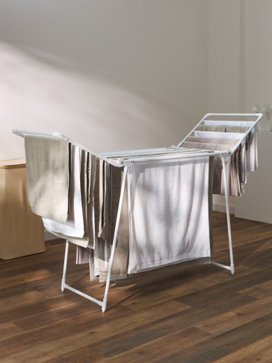 Сушилка напольная складная Hang, белая