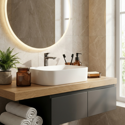 Банка для хранения Amber, темно-янтарная