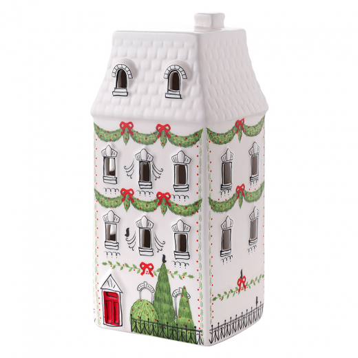 Домик с подсветкой Olgod из коллекции New Year Essential, 22см