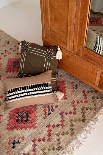 Чехол на подушку Nomad grid из коллекции Ethnic, 45х45 см