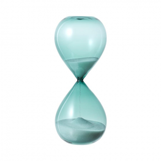 Часы песочные Timeless, 30 минут, бирюзовые