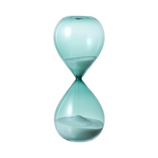 Часы песочные Timeless, 30 минут, бирюзовые