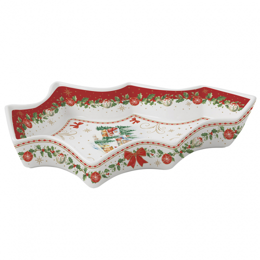 Блюдо сервировочное Christmas Heritage, 28,5х21,5 см