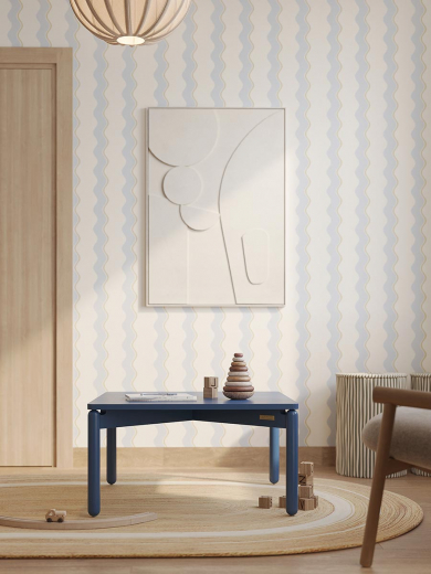 Столик кофейный Saga, 60х60 см, синий