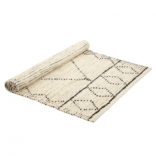 Ковер из переработанного хлопка Dispur из коллекции Ethnic, 120х180см