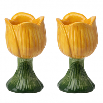 Набор из двух подставок для яиц Floret из коллекции Blossom