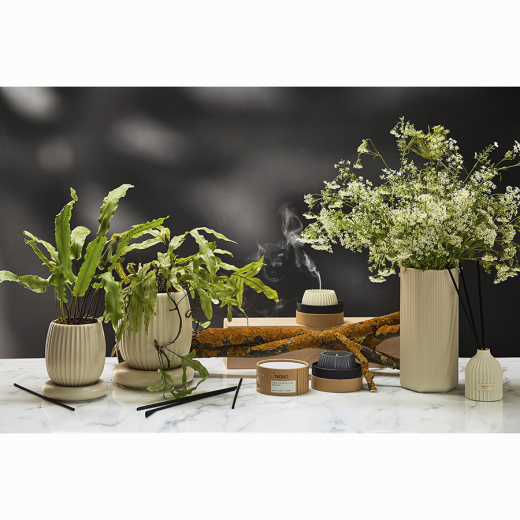 Свеча ароматическая Cypress, Jasmine & Patchouli из коллекции Edge, бежевый, 30 ч
