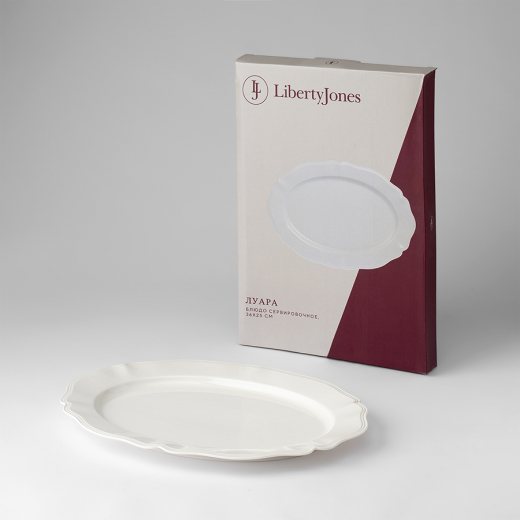 Блюдо сервировочное "Луара", 36х25 см