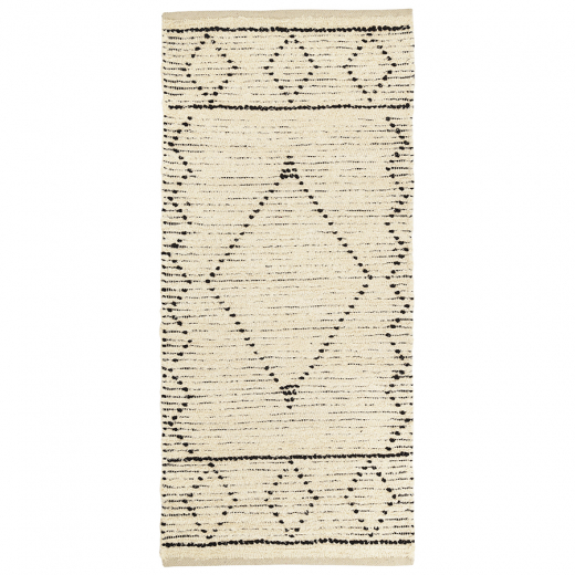 Ковер из переработанного хлопка Dispur из коллекции Ethnic, 70x160см