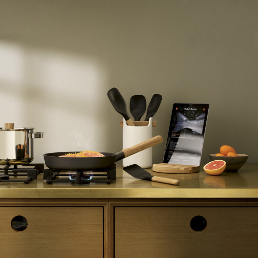 Подставка для посуды-планшета SmartMat, Ø18 см, дуб