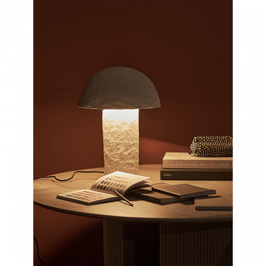 Лампа настольная Texture Sleek, Ø32x42 см, белая