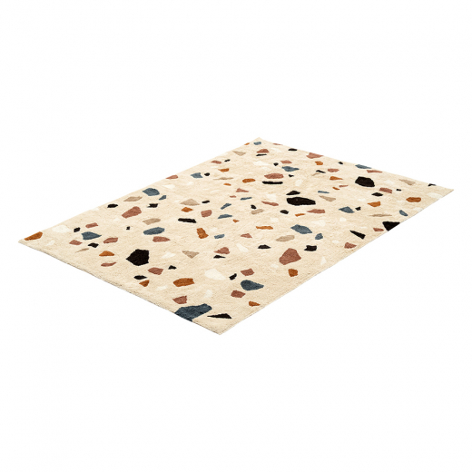 Ковер из хлопка Terrazzo Poetry из коллекции Ethnic, 160х230 см