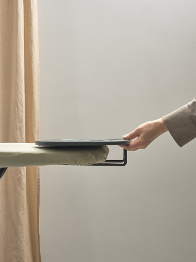 Доска гладильная напольная Smart Iron, 123х46 см, молочная