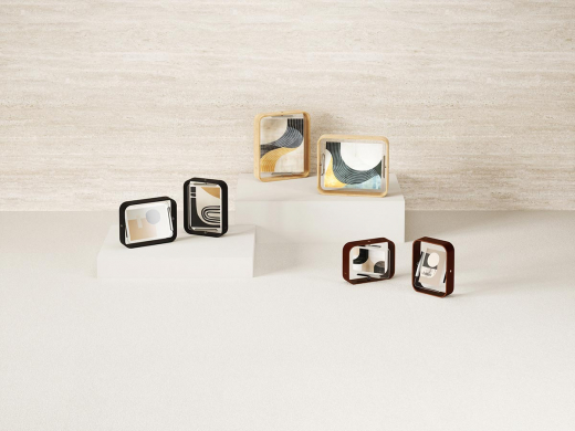 Фоторамка двусторонняя Bellwood, 16х22 см, состаренный орех