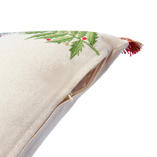 Подушка Зима в лесу из коллекции New Year Essential, 30x45см