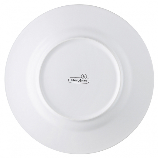 Набор тарелок Soft Ripples, Ø21 см, белые, 2 шт.