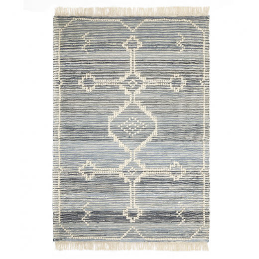 Ковер из шерсти и денима Jammu из коллекции Ethnic, 120х180см