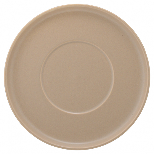 Набор из двух чайных пар бежевого цвета из коллекции Essential, 250 мл